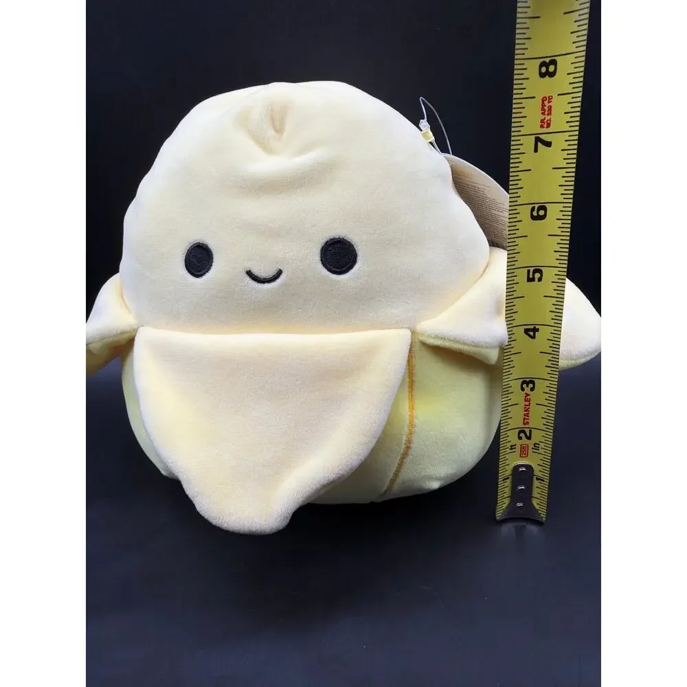 Squishmallows Junie Banana 8 Inch Yellow Fruit Plush Kellytoy 2023 NWT Tag